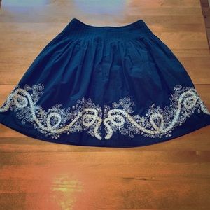 Nougat London Black embellished skirt